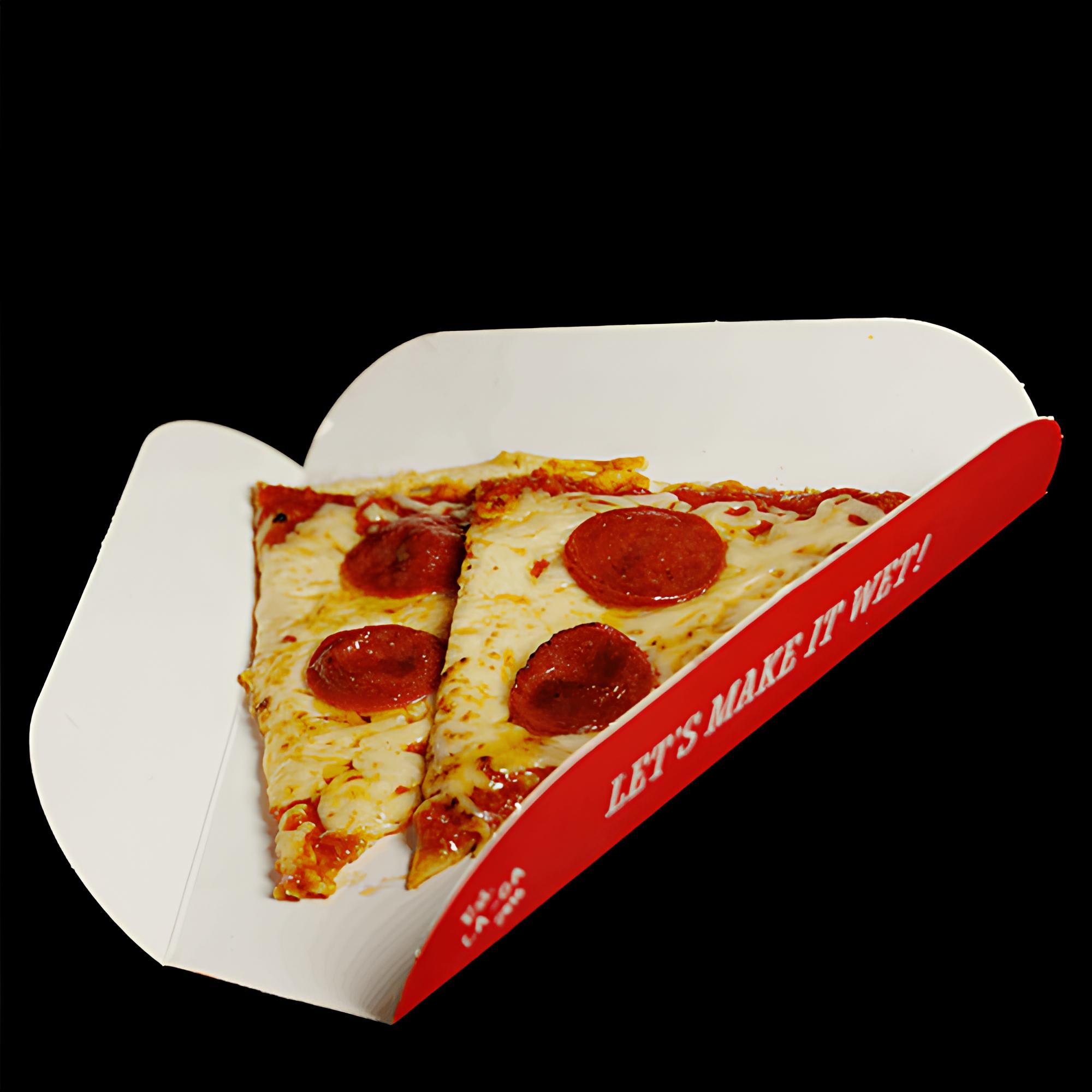 2 Slices of Pepperoni Pizza